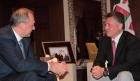 His Majesty King Abdullah meets with President of Dagestan Magomedsalam Magomedov in Amman (Photo by Yousef Allan)