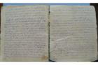 Some pages from Hafiz Haji hand-written manuscript